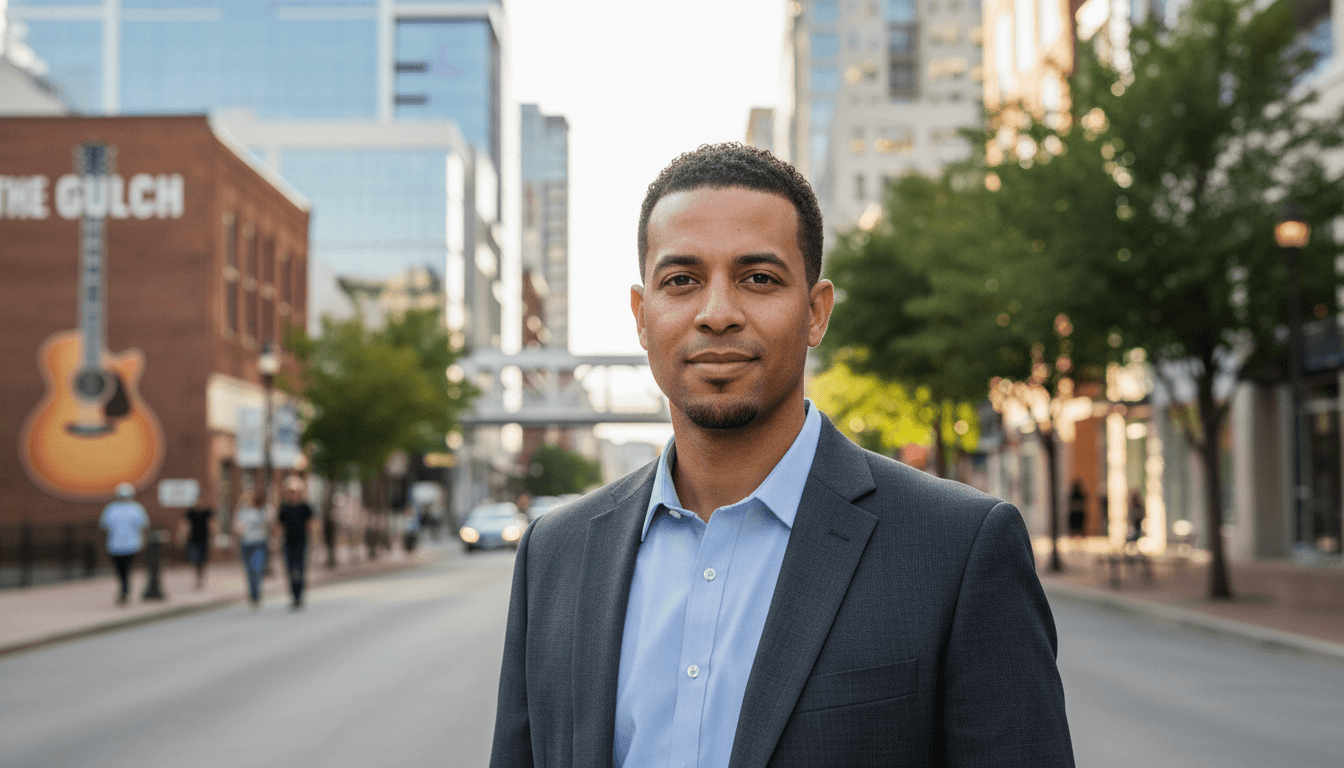 executive headshot example showcasing Midtown neighborhood style in Nashville