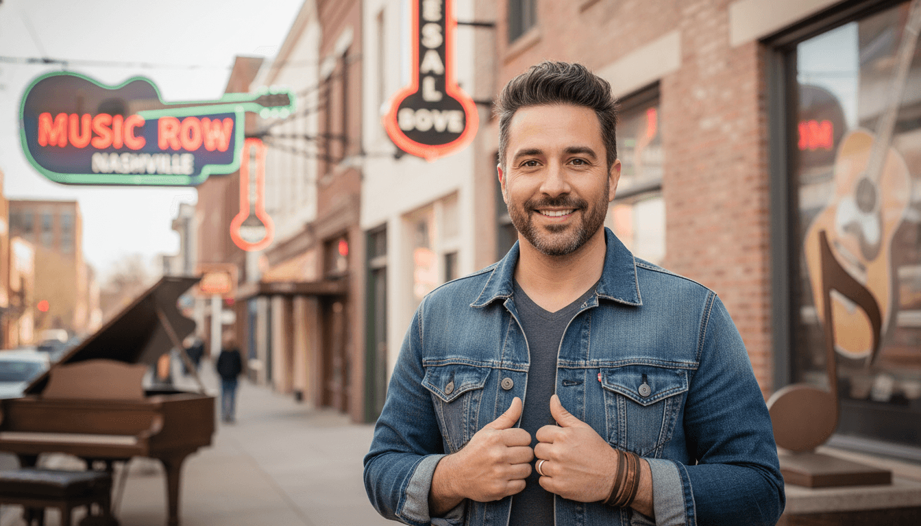 business headshot example showcasing Music Row neighborhood style in Nashville