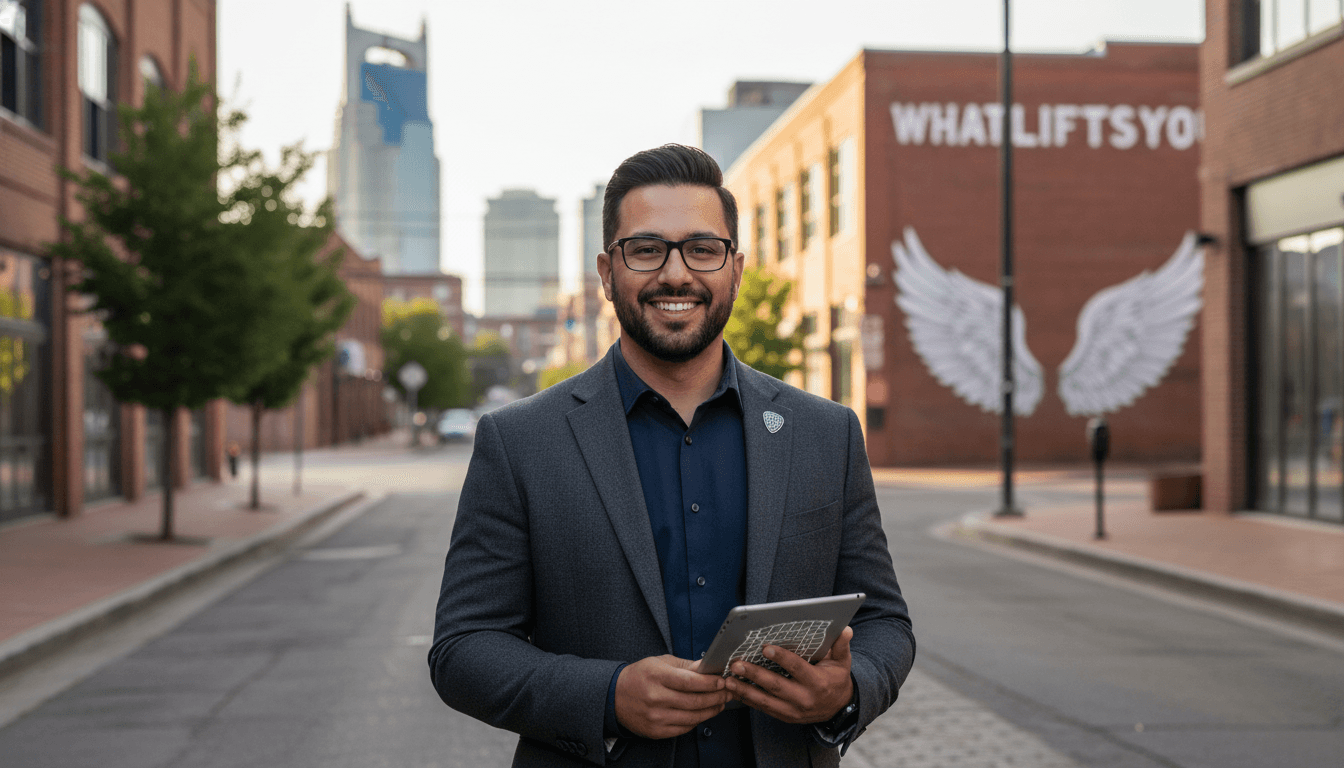 executive headshot example showcasing The Gulch neighborhood style in Nashville