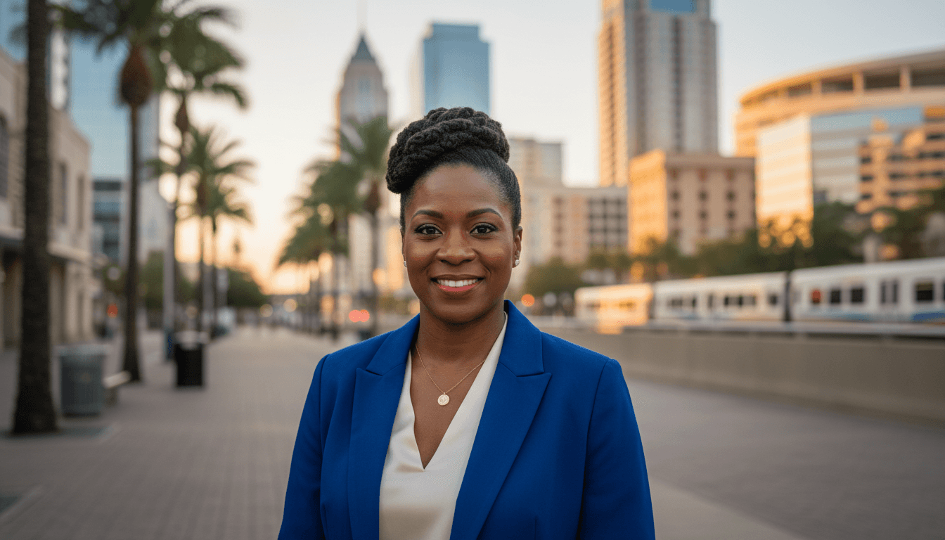 corporate portrait example showcasing Downtown Orlando neighborhood style in Orlando