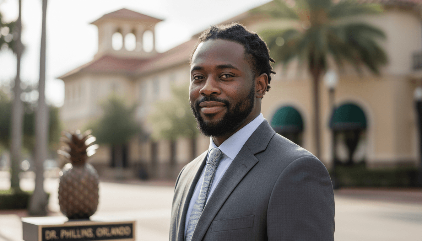 executive headshot example showcasing Dr. Phillips neighborhood style in Orlando