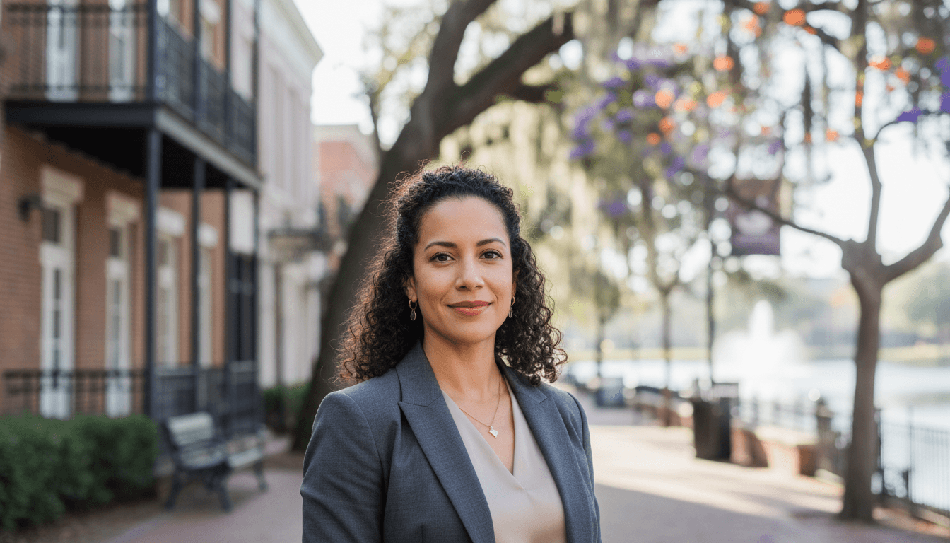 corporate portrait example showcasing Thornton Park neighborhood style in Orlando