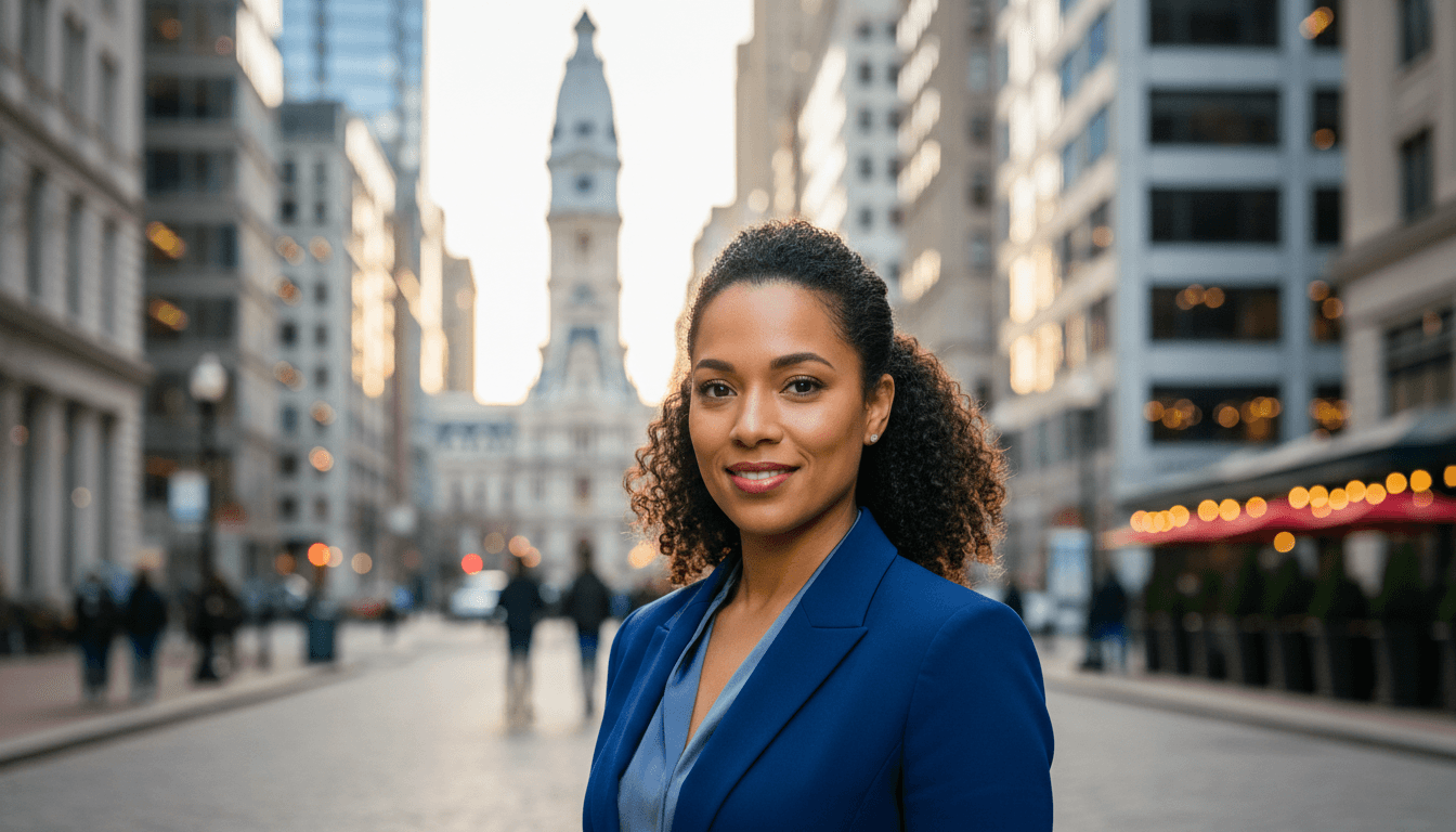 corporate portrait example showcasing Center City neighborhood style in Philadelphia