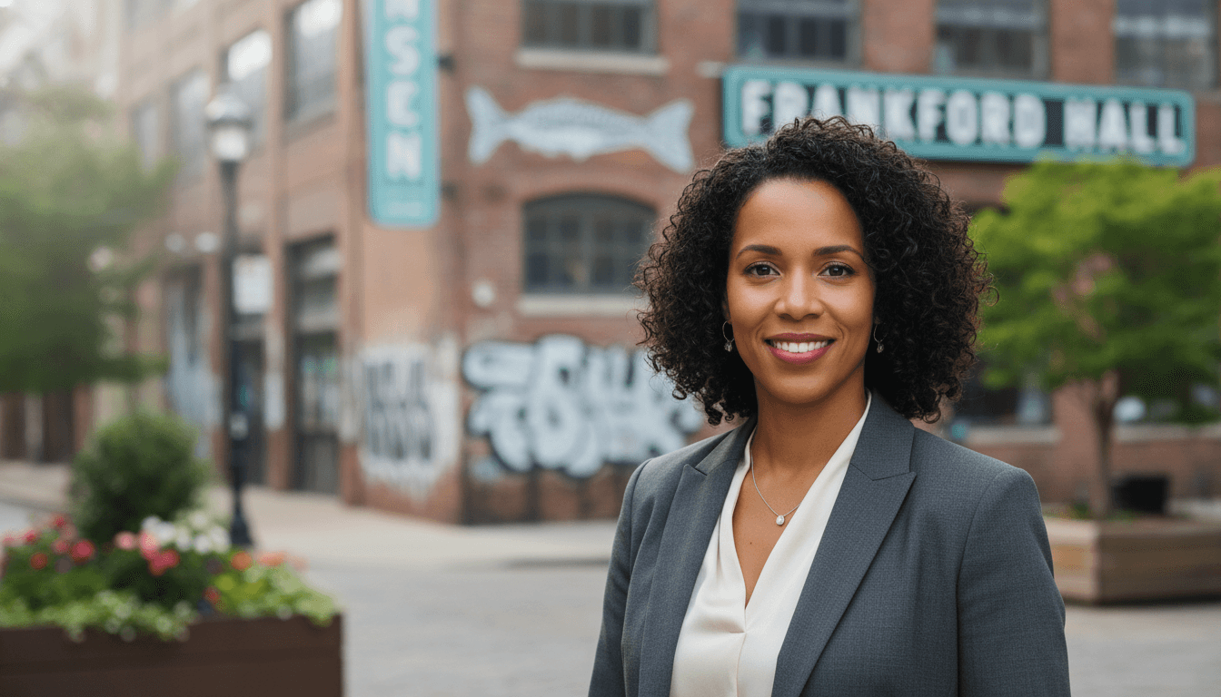 Professional headshot example showcasing Fishtown neighborhood style in Philadelphia