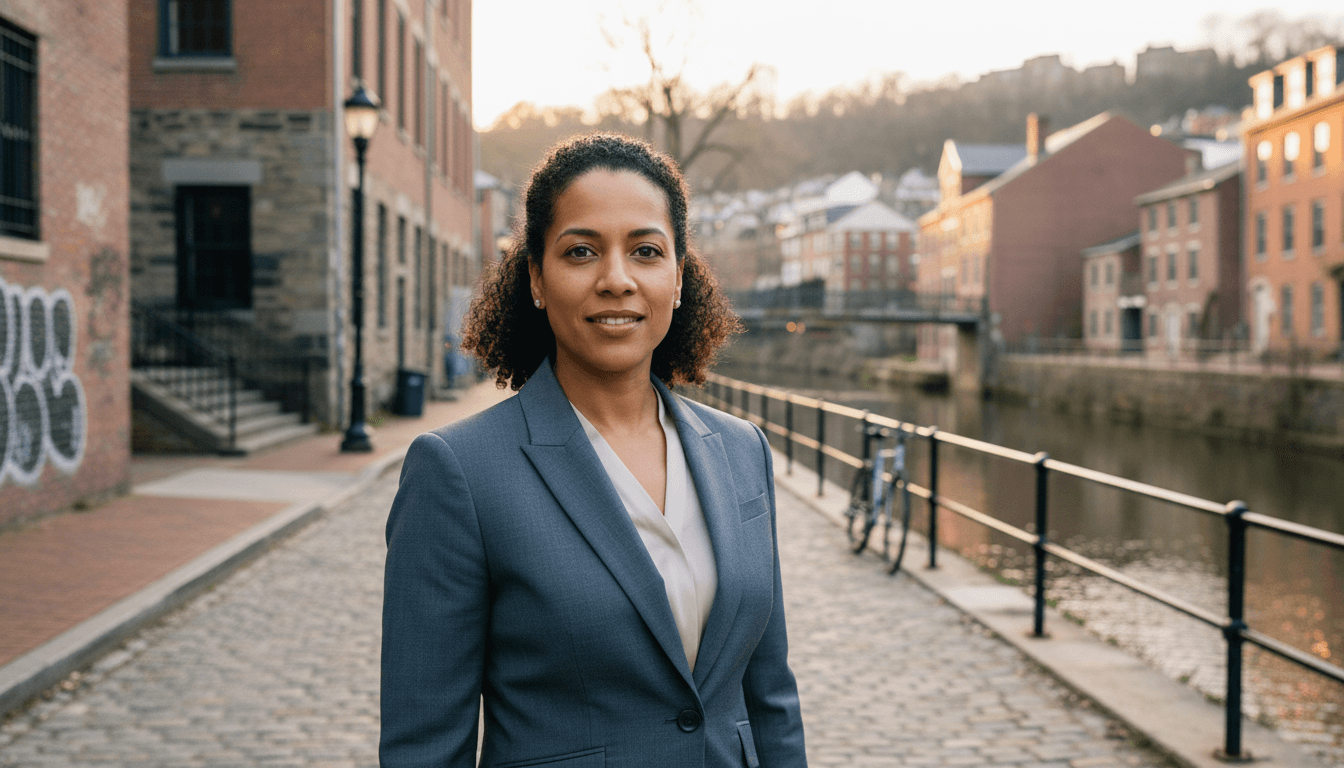 Professional headshot example showcasing Manayunk neighborhood style in Philadelphia