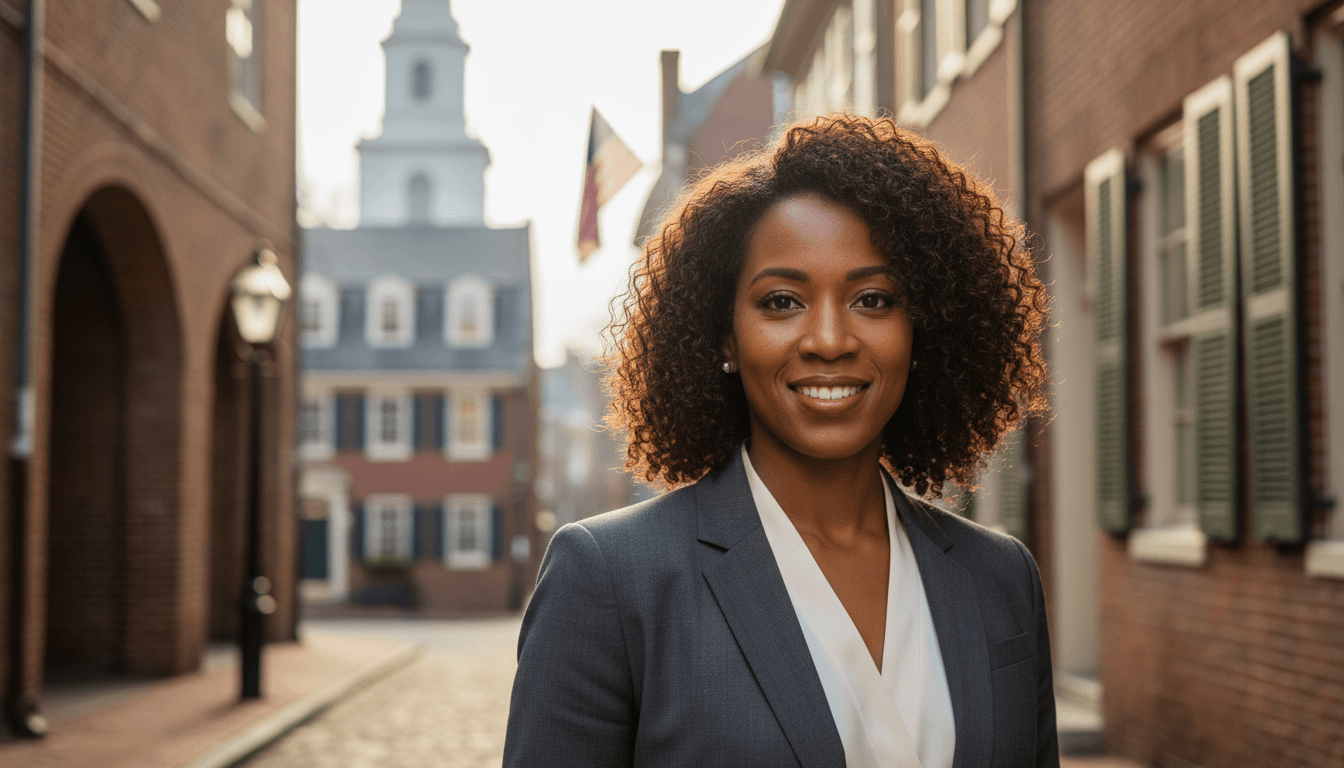 Professional headshot example showcasing Old City neighborhood style in Philadelphia