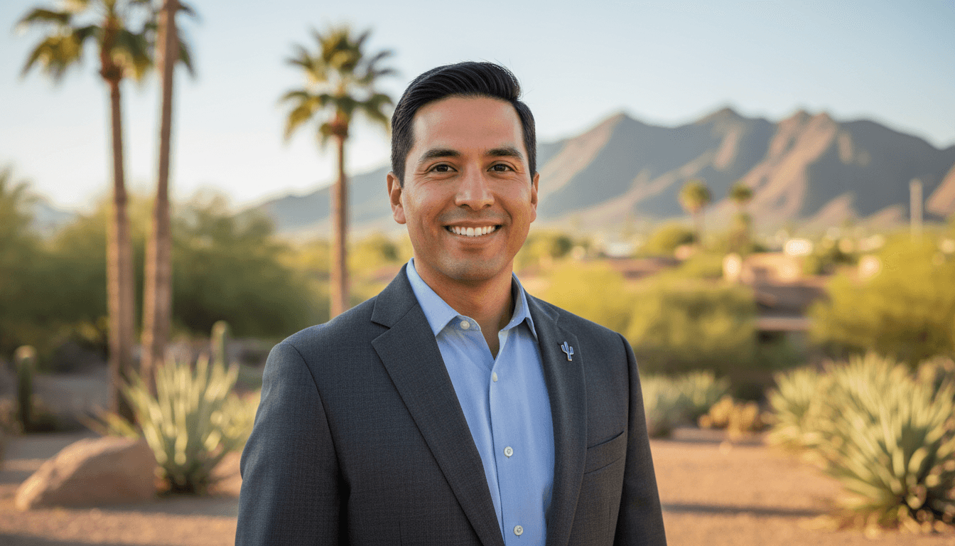 executive headshot example showcasing Arcadia neighborhood style in Phoenix