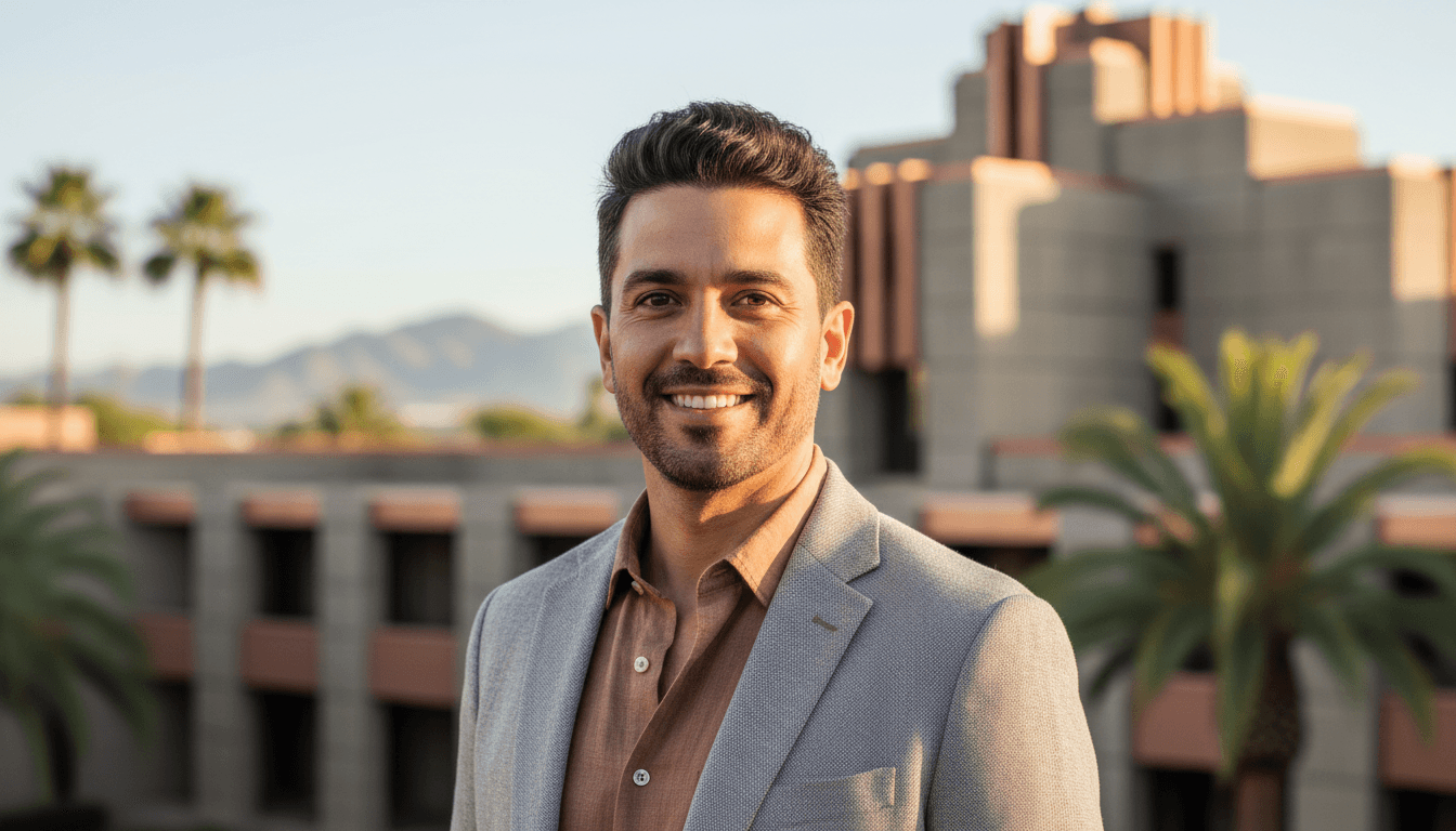 business headshot example showcasing Biltmore neighborhood style in Phoenix