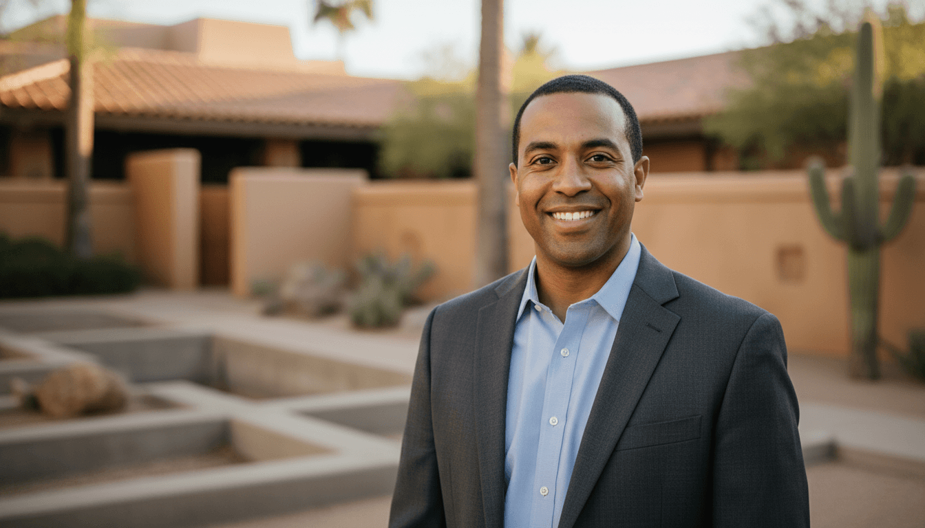 executive headshot example showcasing Biltmore neighborhood style in Phoenix