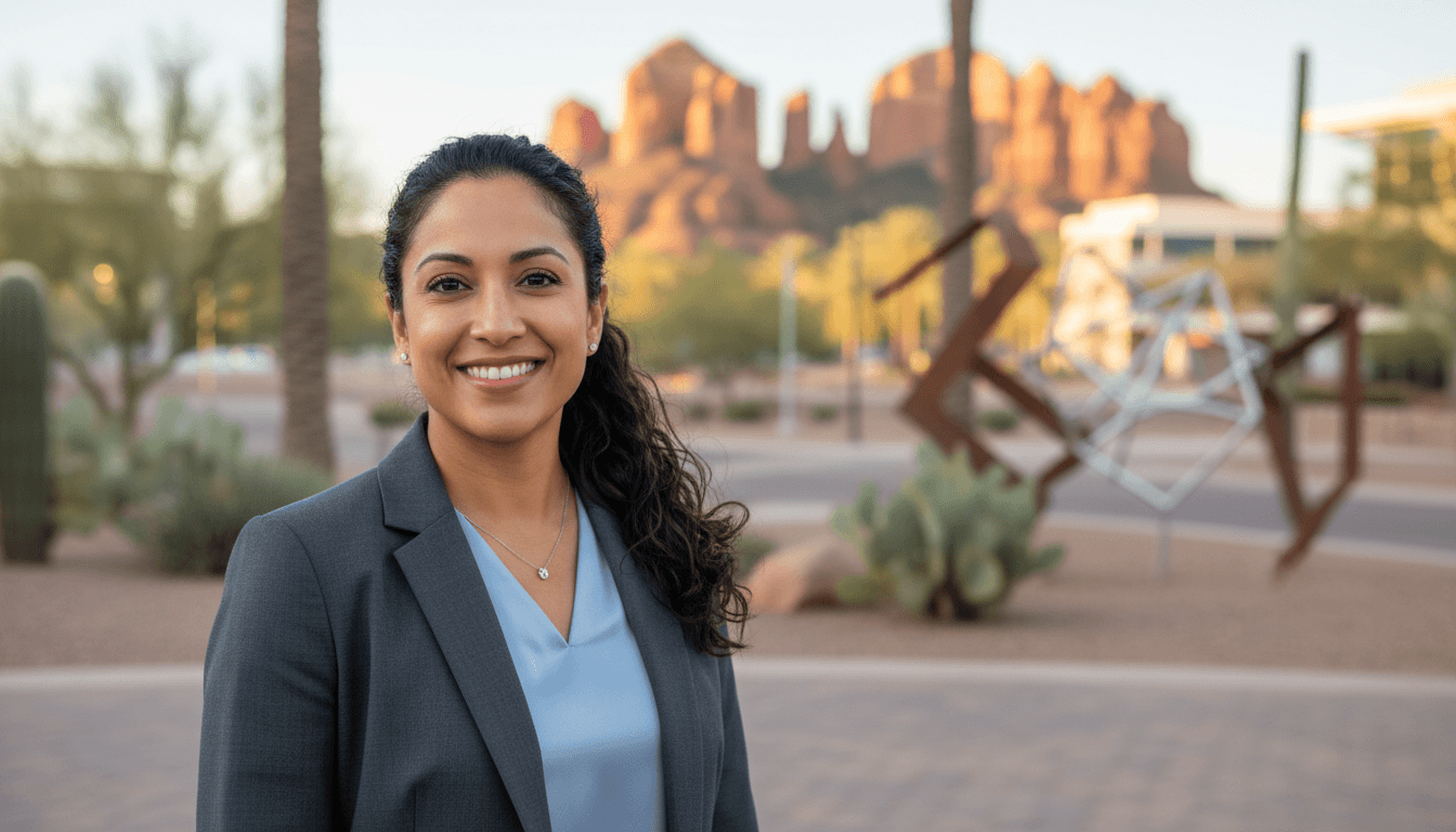 Professional headshot example showcasing Chandler neighborhood style in Phoenix