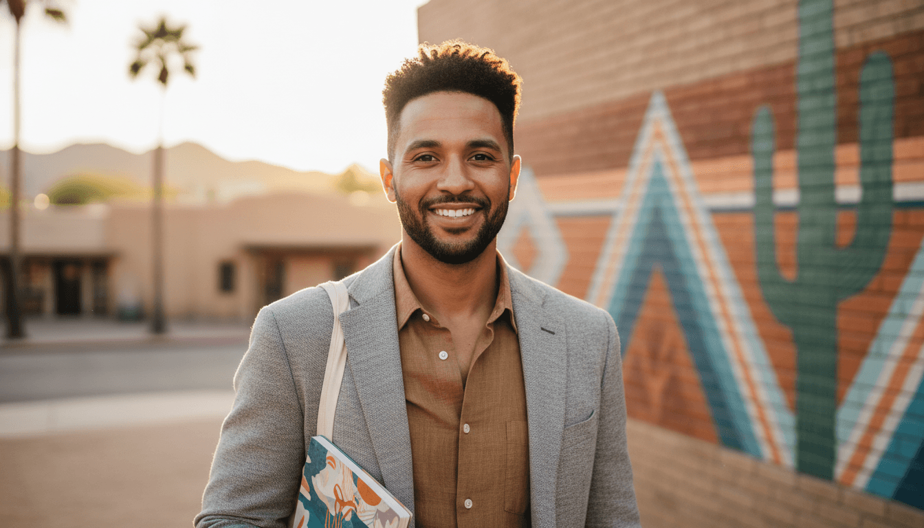 business headshot example showcasing Chandler neighborhood style in Phoenix