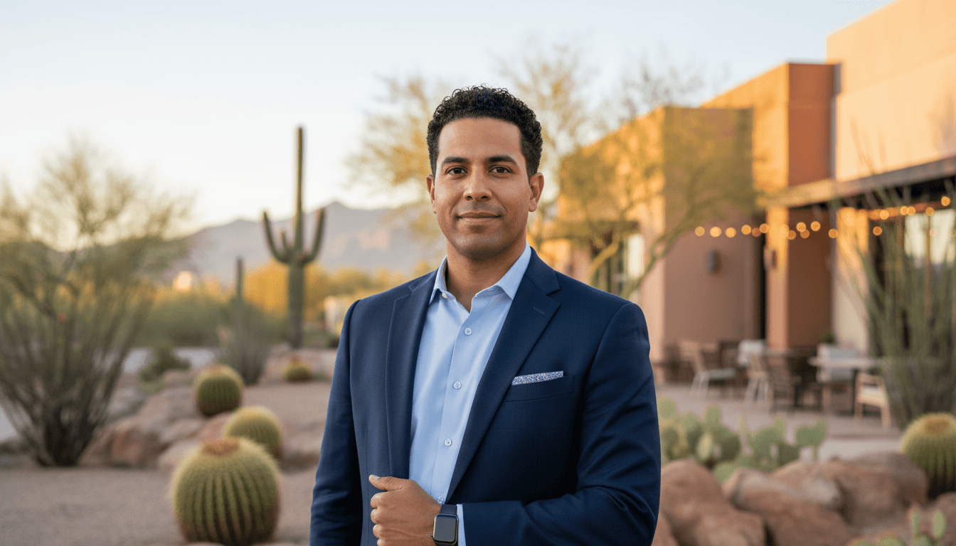 executive headshot example showcasing Gilbert neighborhood style in Phoenix