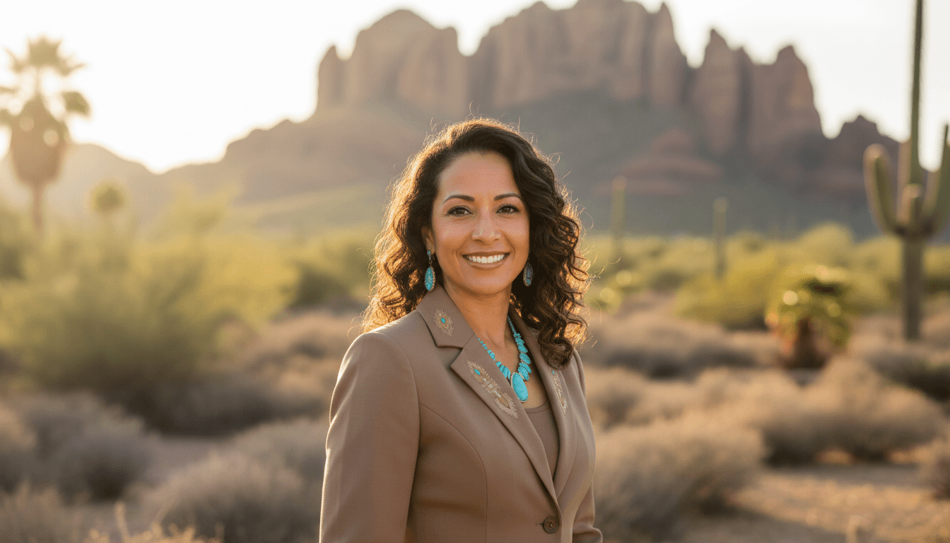 Professional headshot example showcasing Paradise Valley neighborhood style in Phoenix