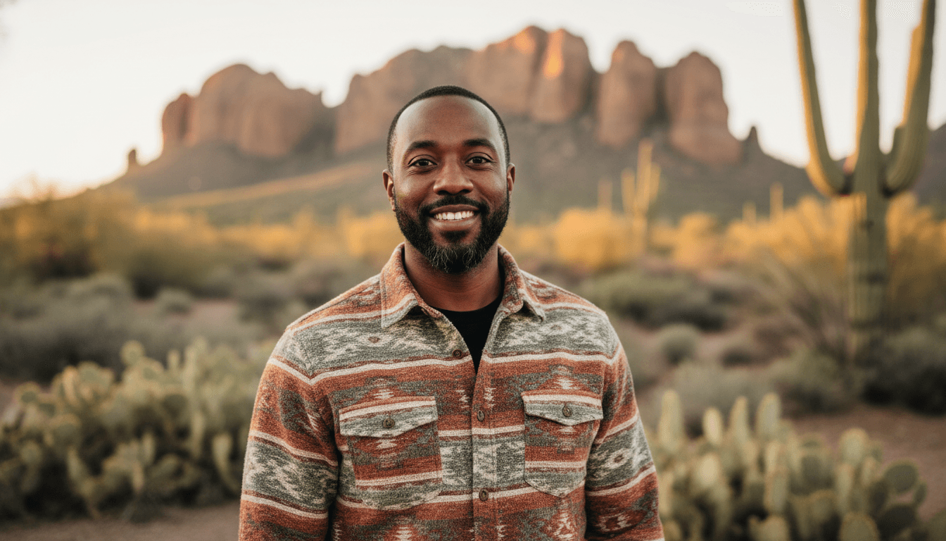 business headshot example showcasing Paradise Valley neighborhood style in Phoenix