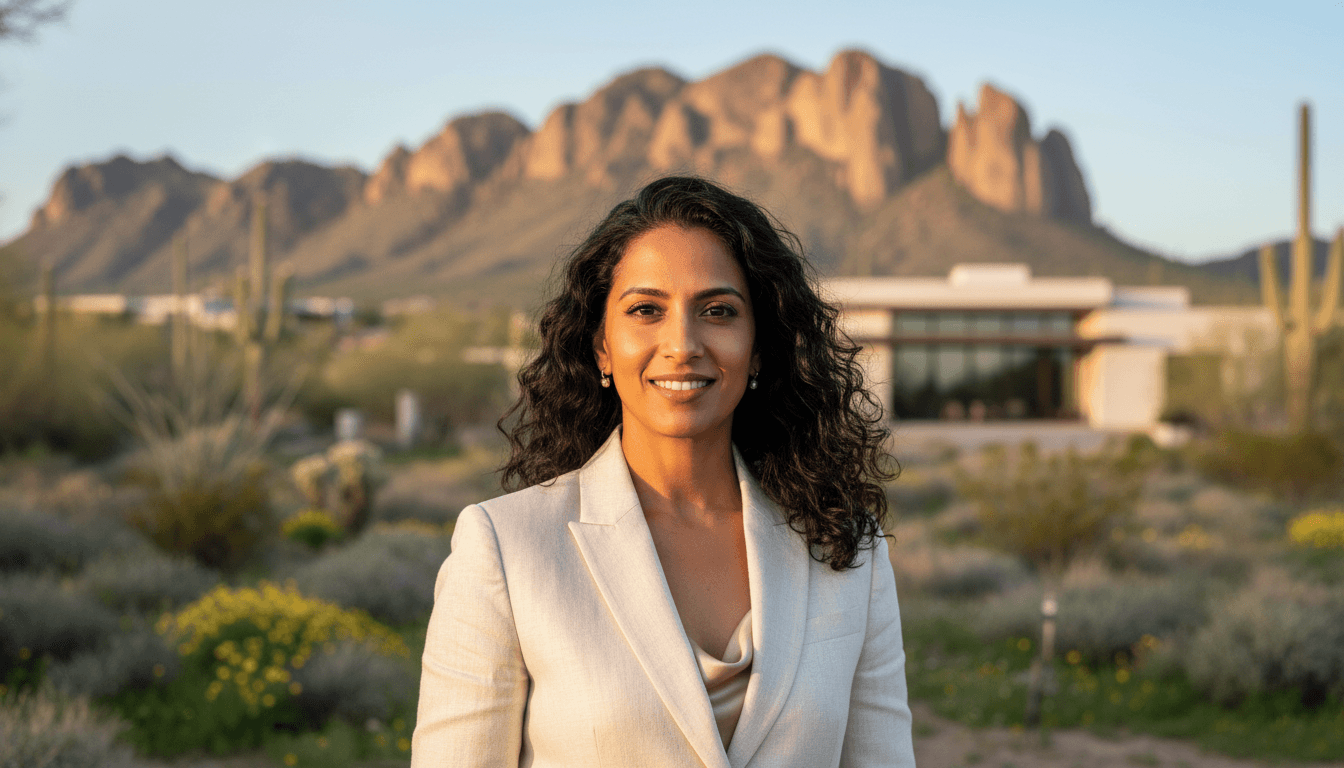 corporate portrait example showcasing Paradise Valley neighborhood style in Phoenix