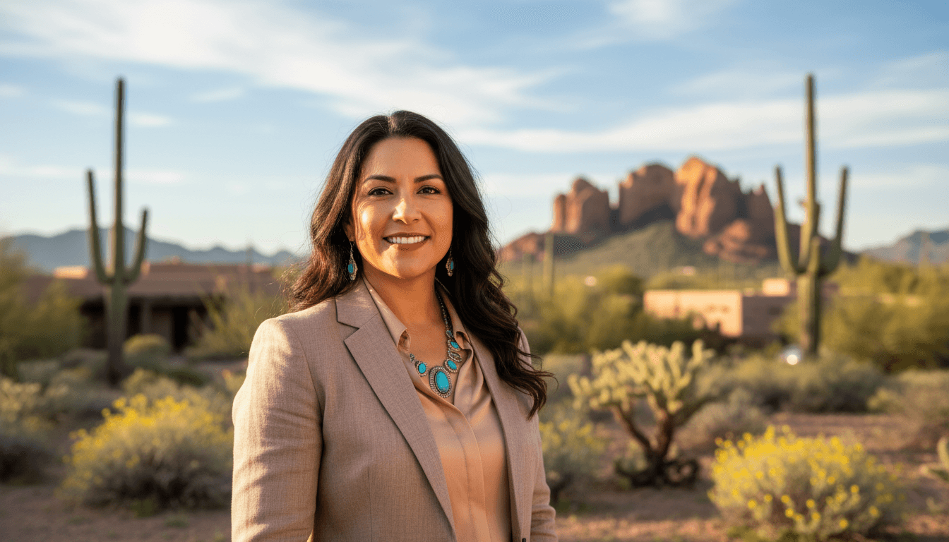 corporate portrait example showcasing Scottsdale neighborhood style in Phoenix