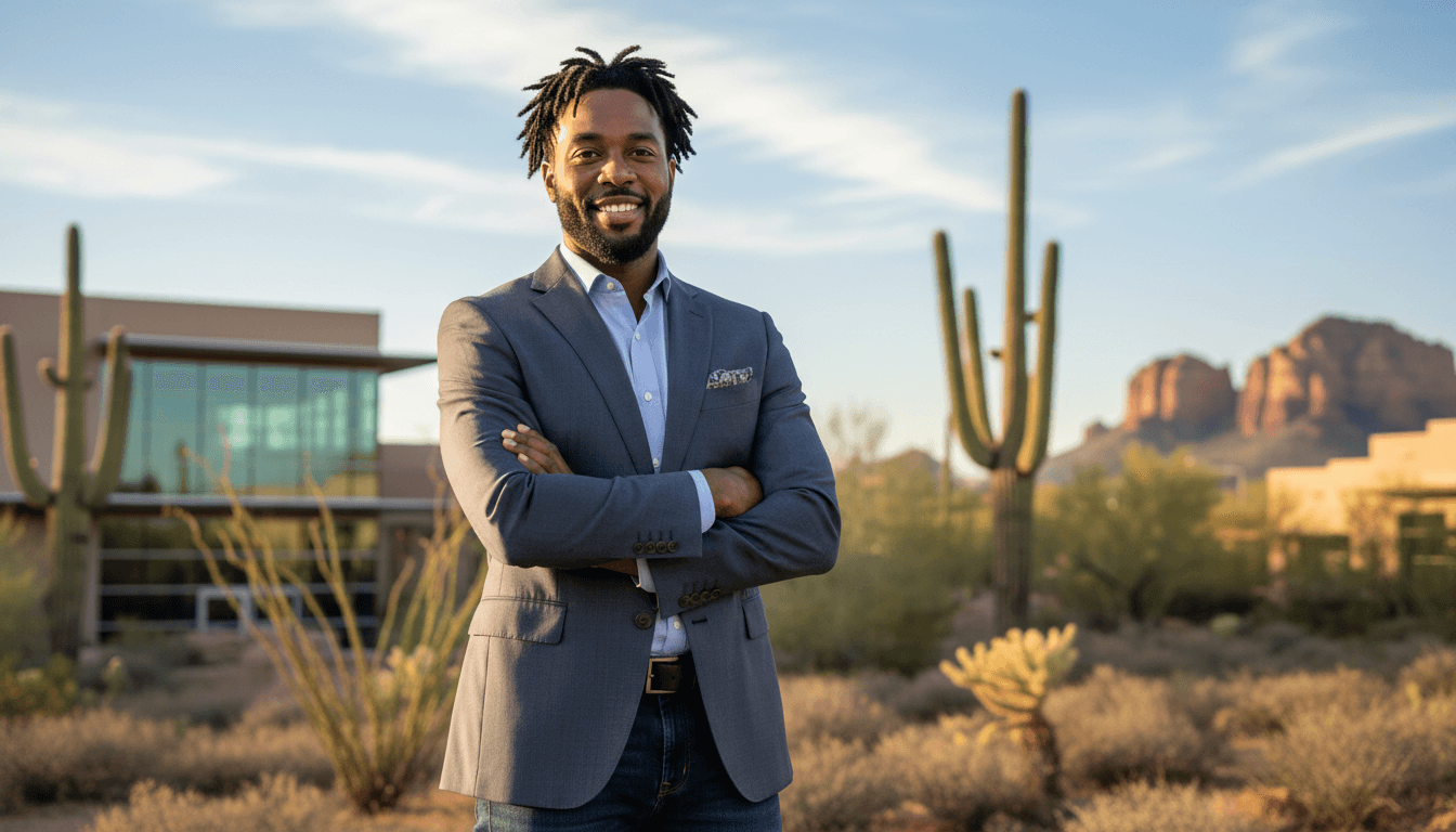 executive headshot example showcasing Scottsdale neighborhood style in Phoenix