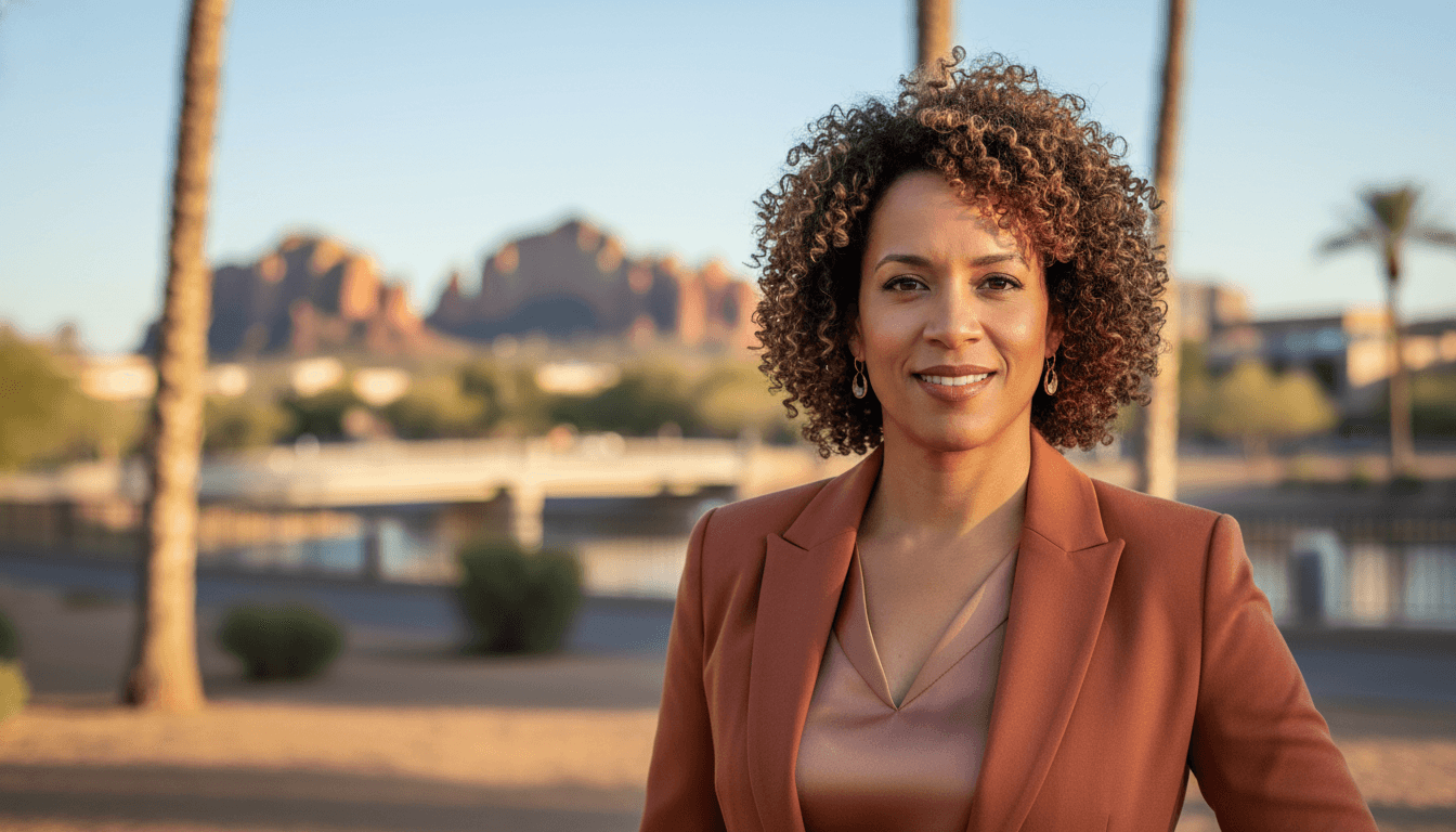 corporate portrait example showcasing Tempe neighborhood style in Phoenix