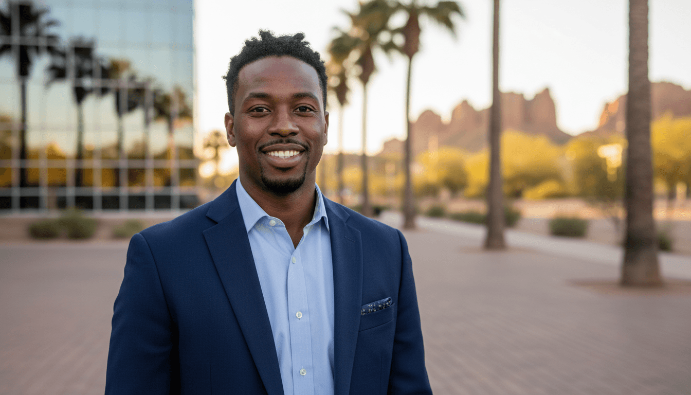 executive headshot example showcasing Tempe neighborhood style in Phoenix