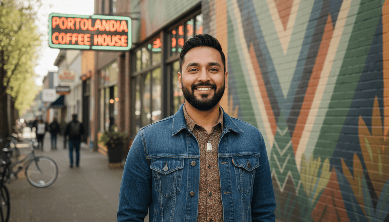 business headshot example showcasing Alberta Arts District neighborhood style in Portland