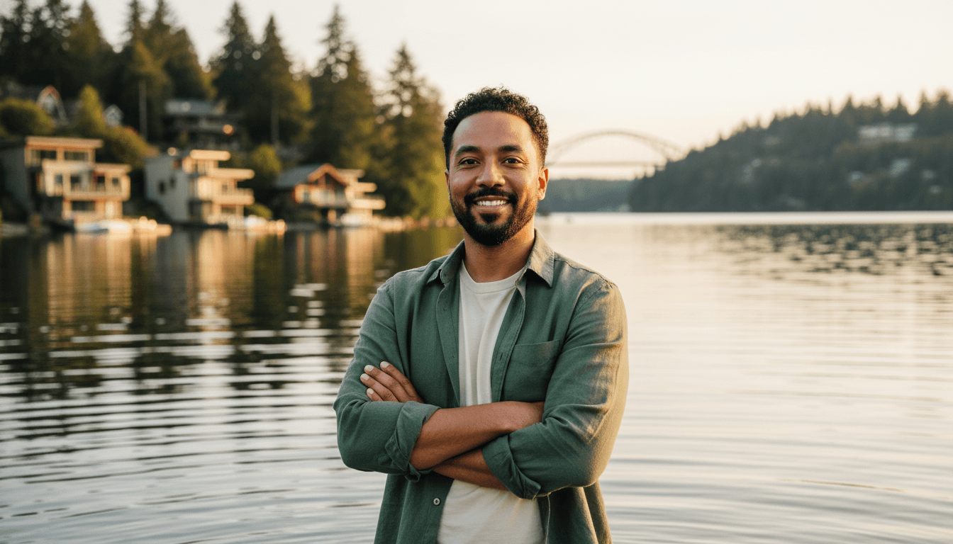 business headshot example showcasing Lake Oswego neighborhood style in Portland