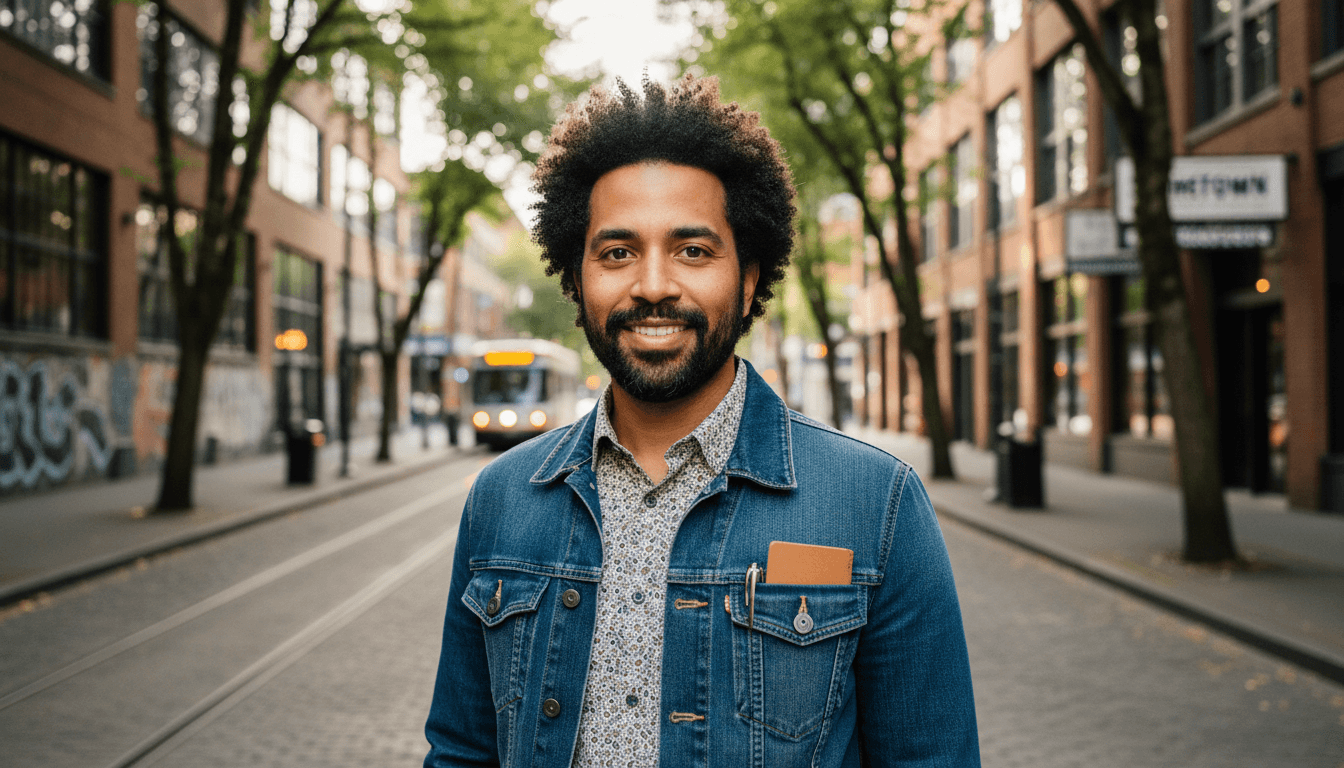 business headshot example showcasing Pearl District neighborhood style in Portland