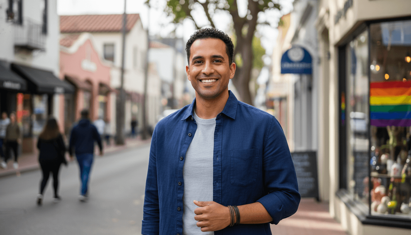 business headshot example showcasing Hillcrest neighborhood style in San Diego