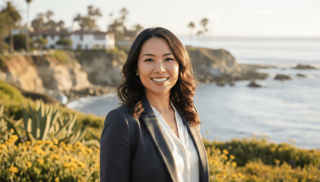 corporate portrait example showcasing La Jolla neighborhood style in San Diego