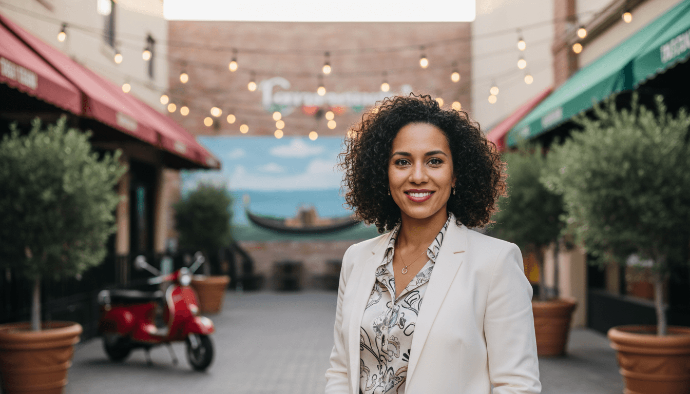 corporate portrait example showcasing Little Italy neighborhood style in San Diego