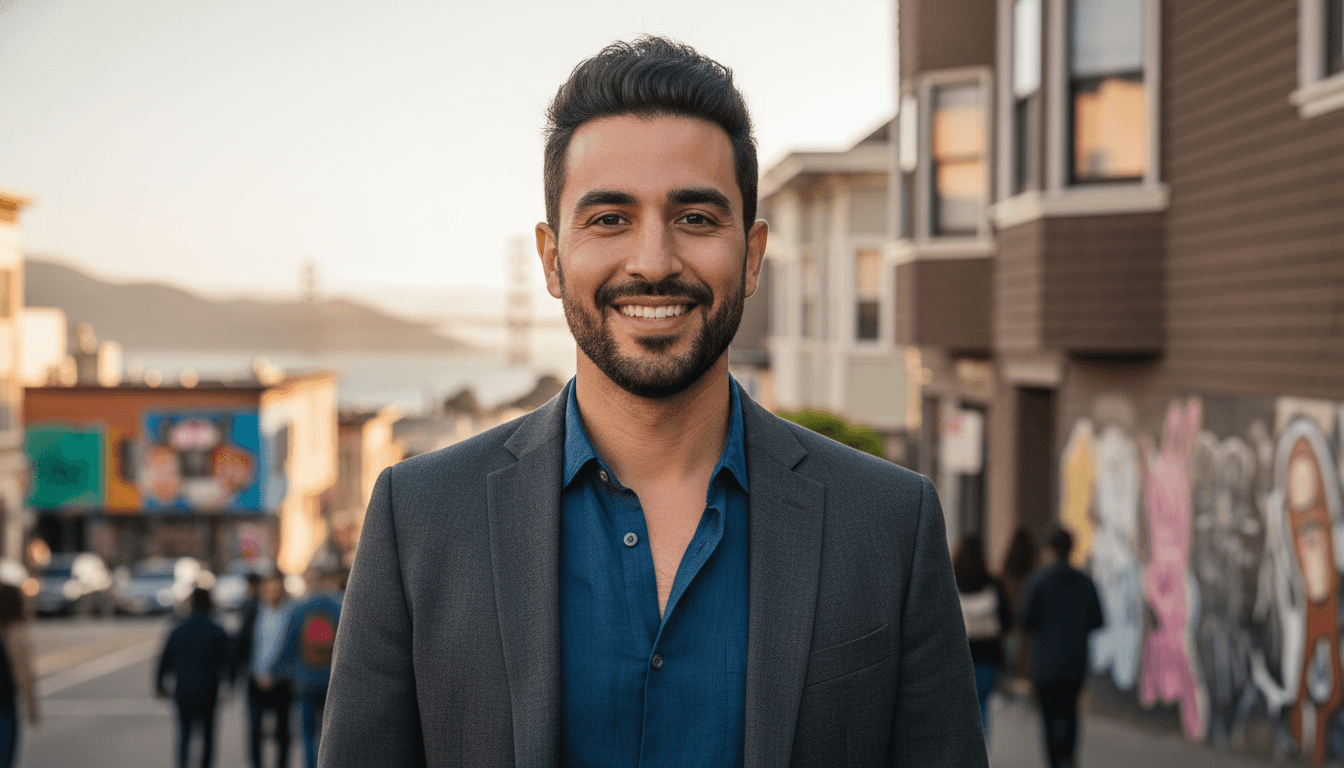 business headshot example showcasing Berkeley neighborhood style in San Francisco