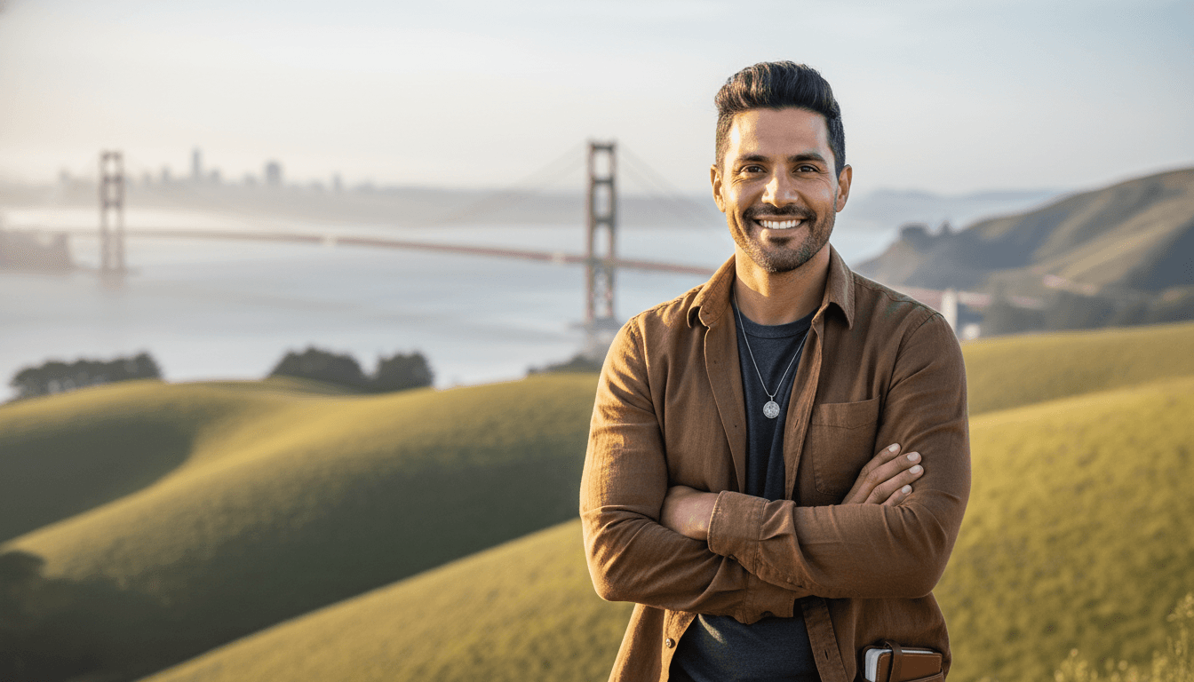 business headshot example showcasing Marin neighborhood style in San Francisco