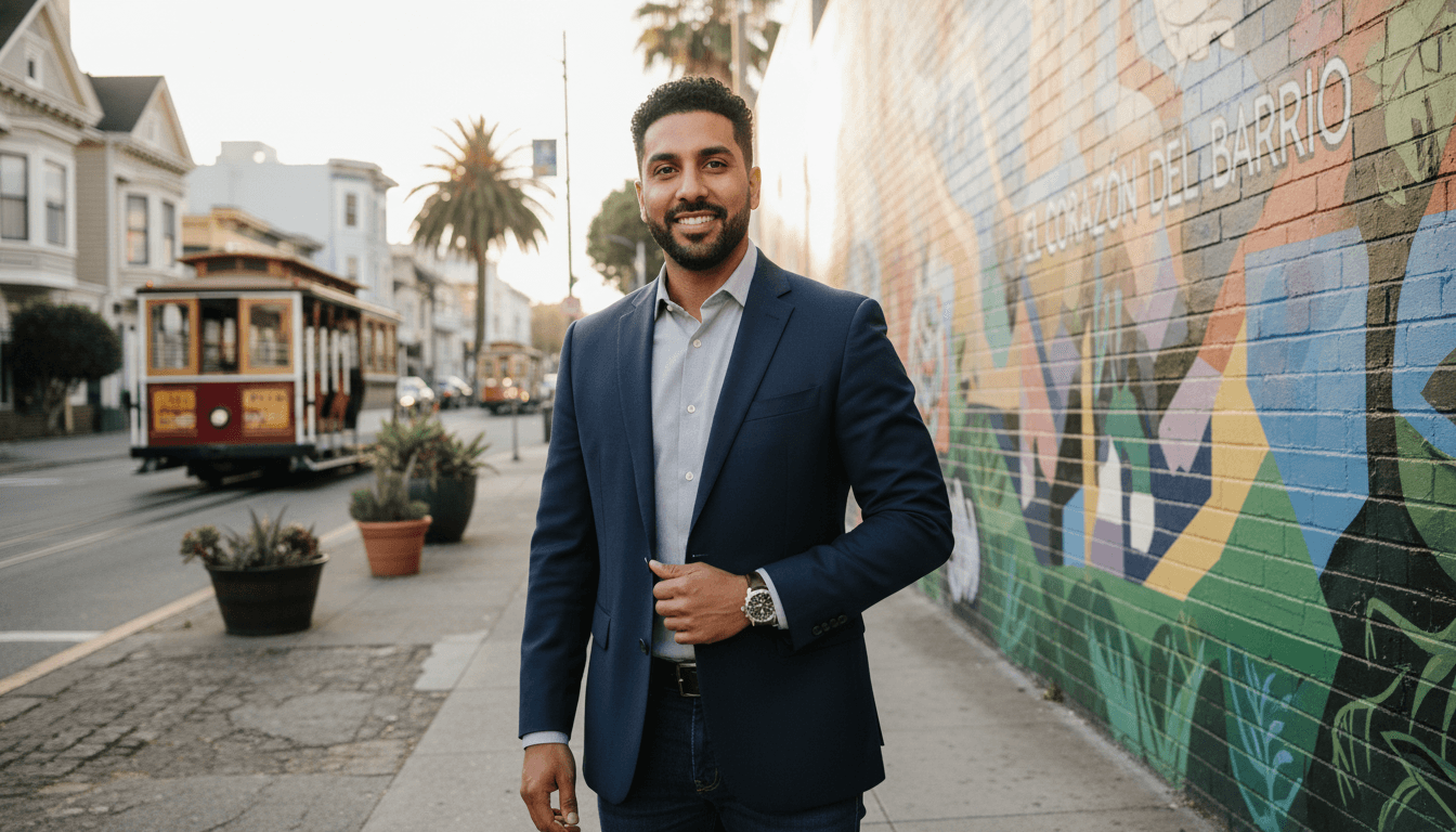 executive headshot example showcasing Mission District neighborhood style in San Francisco