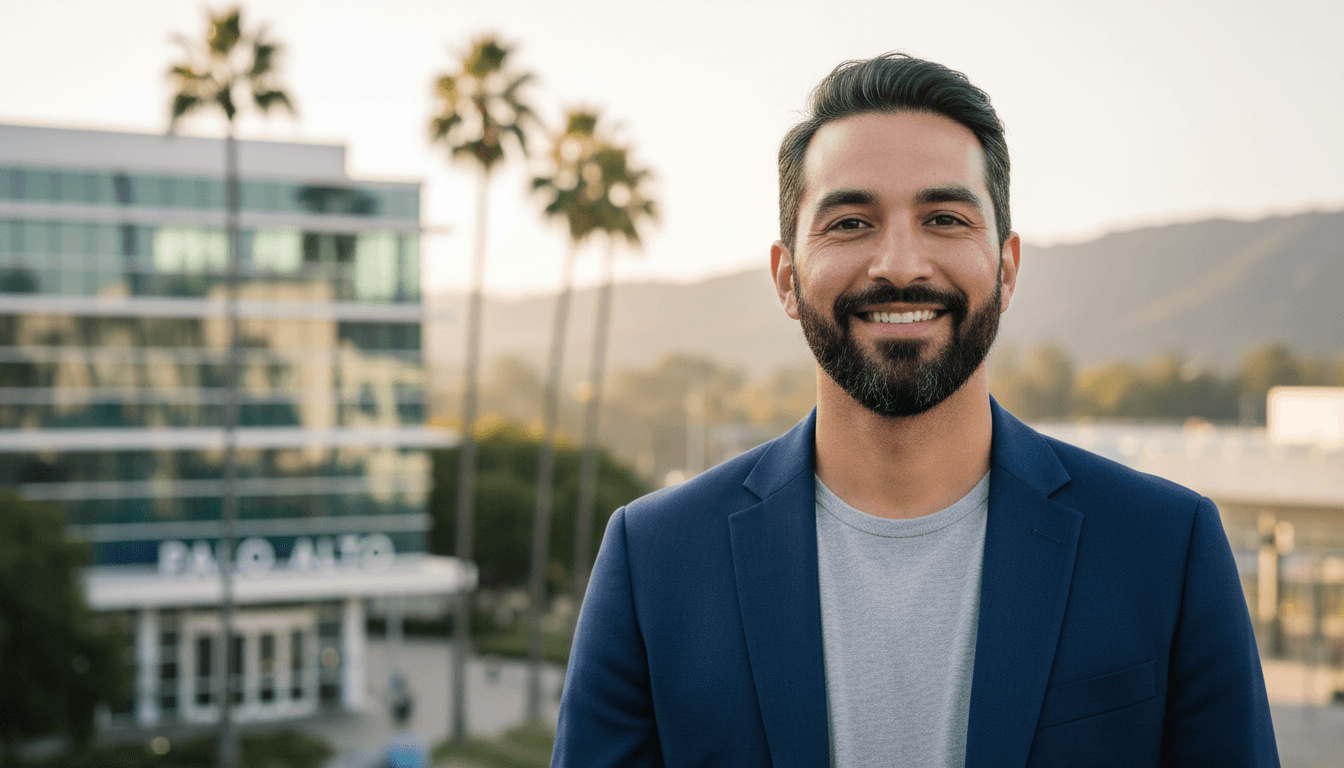 business headshot example showcasing Palo Alto neighborhood style in San Francisco