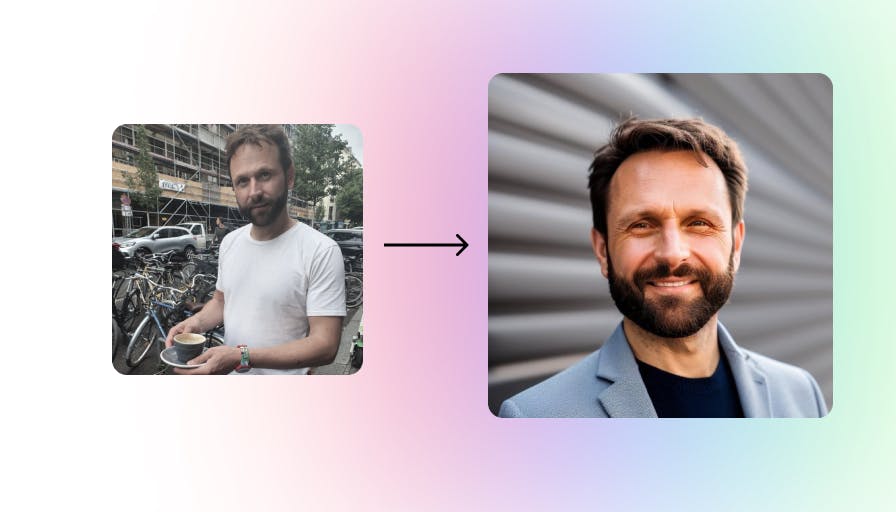 Como obter bons resultados com as fotografias de rosto com IA