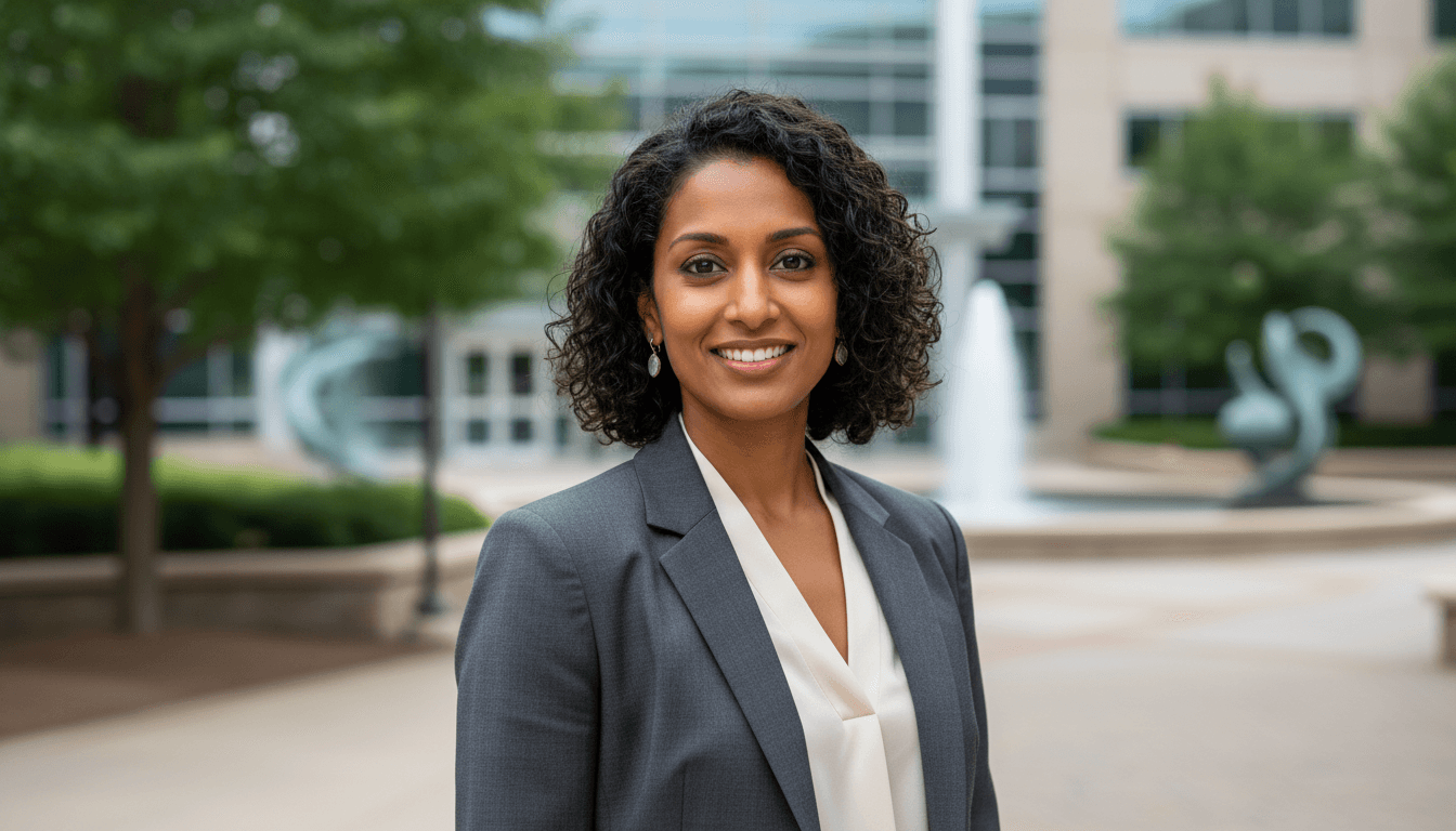 Professional headshot example showcasing Ballantyne neighborhood style in Charlotte