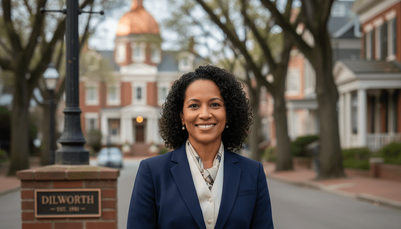 Professional headshot example showcasing Dilworth neighborhood style in Charlotte