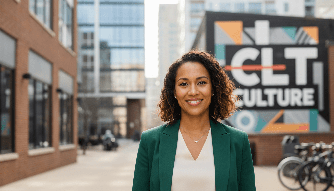 corporate portrait example showcasing South End neighborhood style in Charlotte