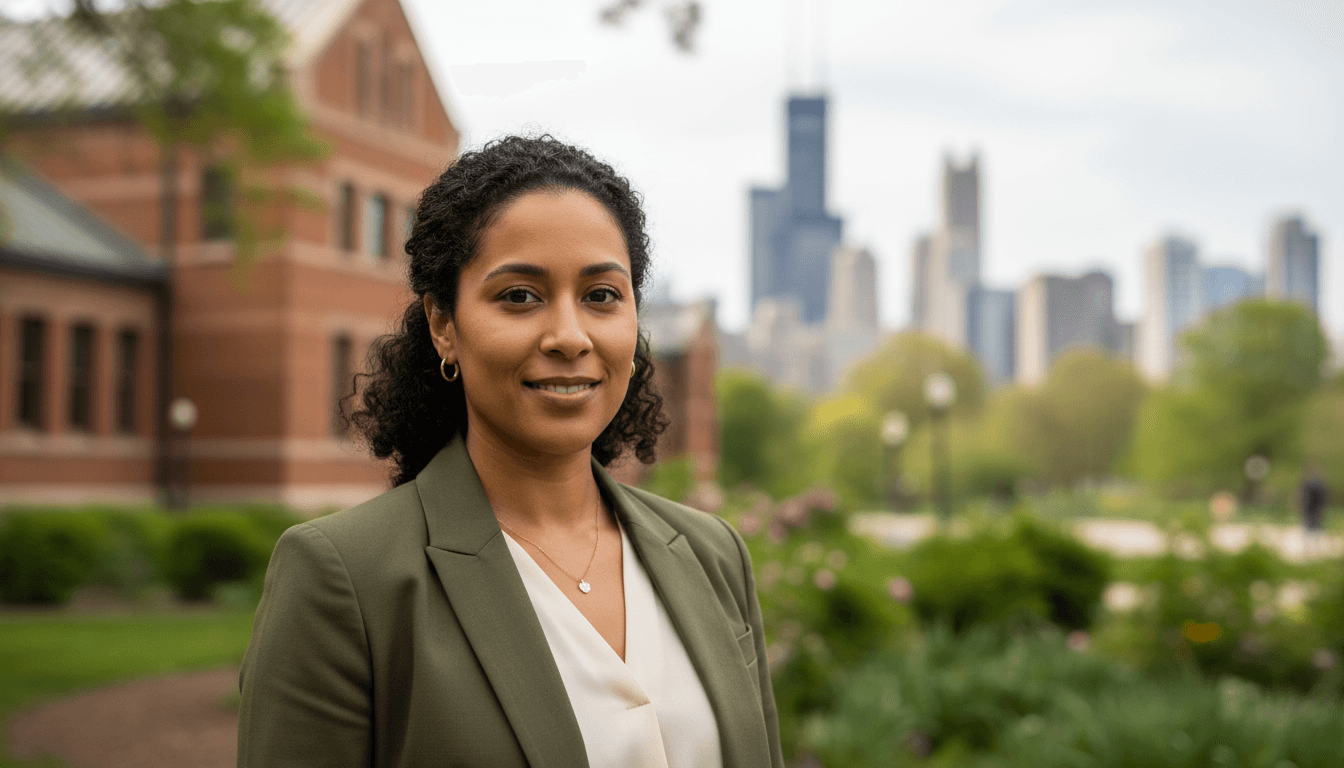 corporate portrait example showcasing Lincoln Park neighborhood style in Chicago