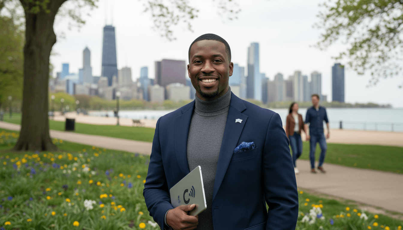 executive headshot example showcasing Lincoln Park neighborhood style in Chicago
