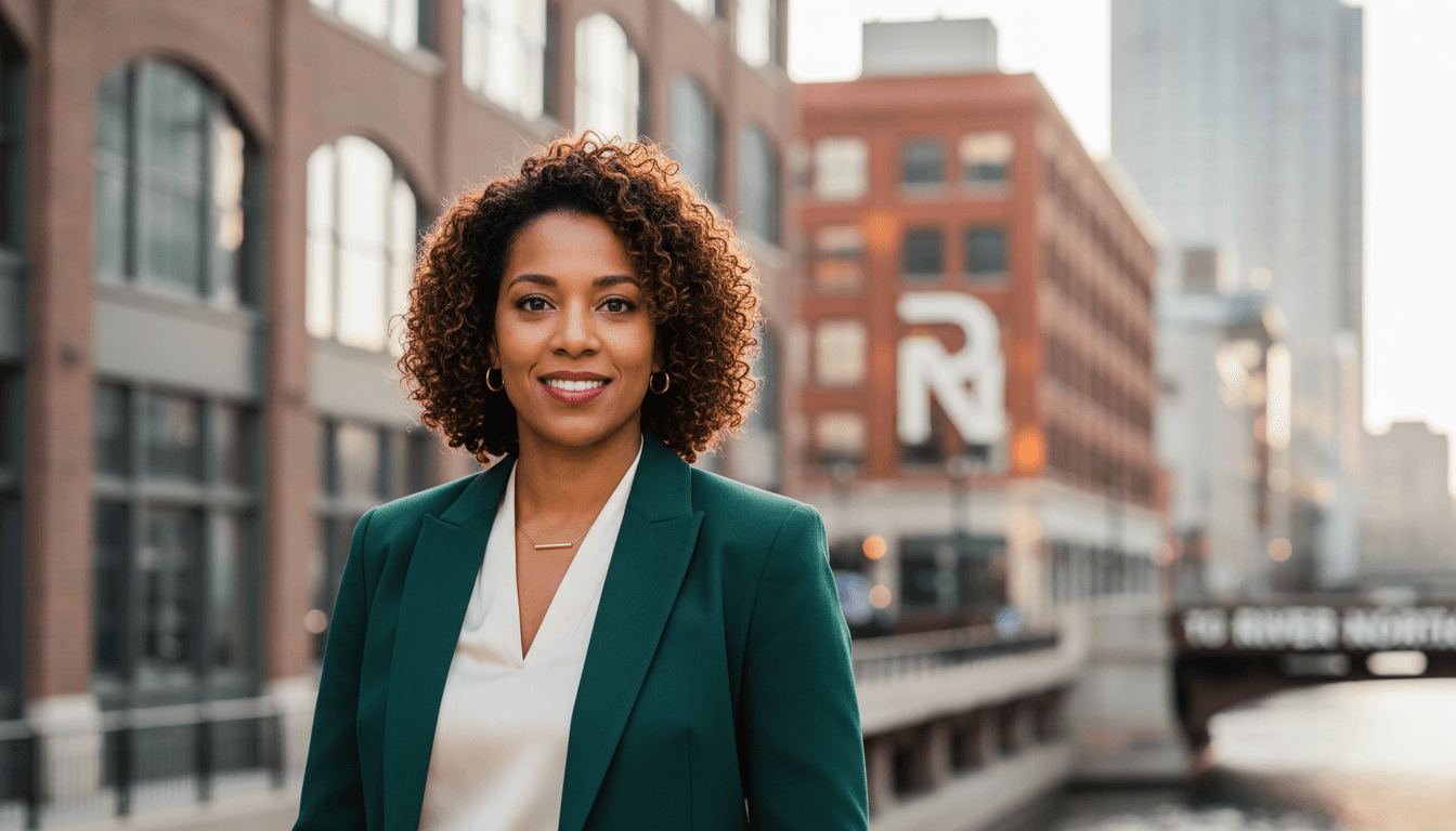corporate portrait example showcasing River North neighborhood style in Chicago