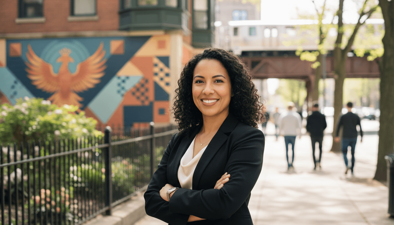 Professional headshot example showcasing Wicker Park neighborhood style in Chicago