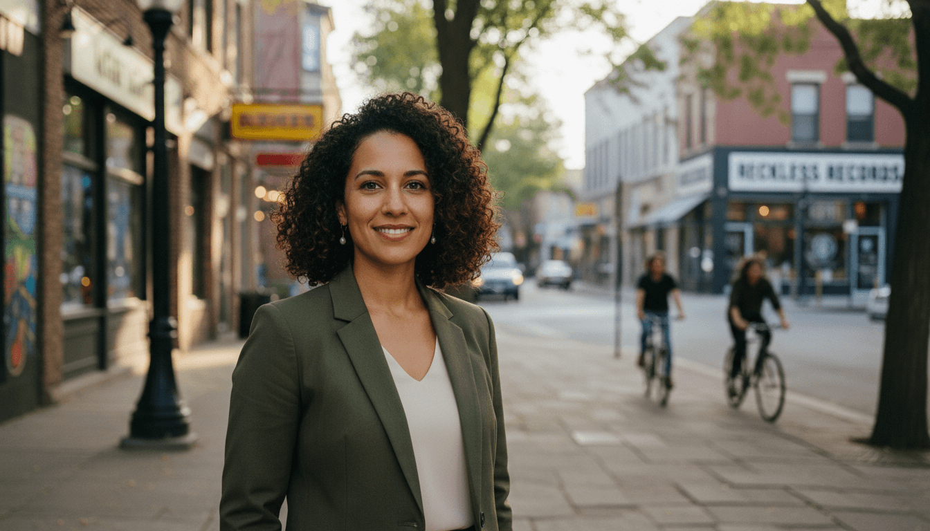 corporate portrait example showcasing Wicker Park neighborhood style in Chicago