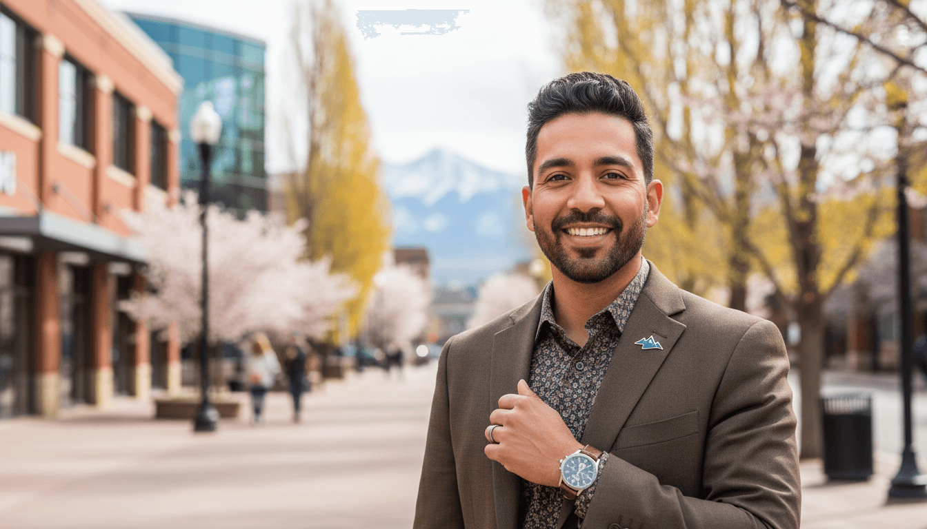business headshot example showcasing Cherry Creek neighborhood style in Denver