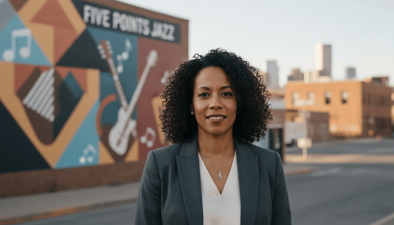 Professional headshot example showcasing Five Points neighborhood style in Denver