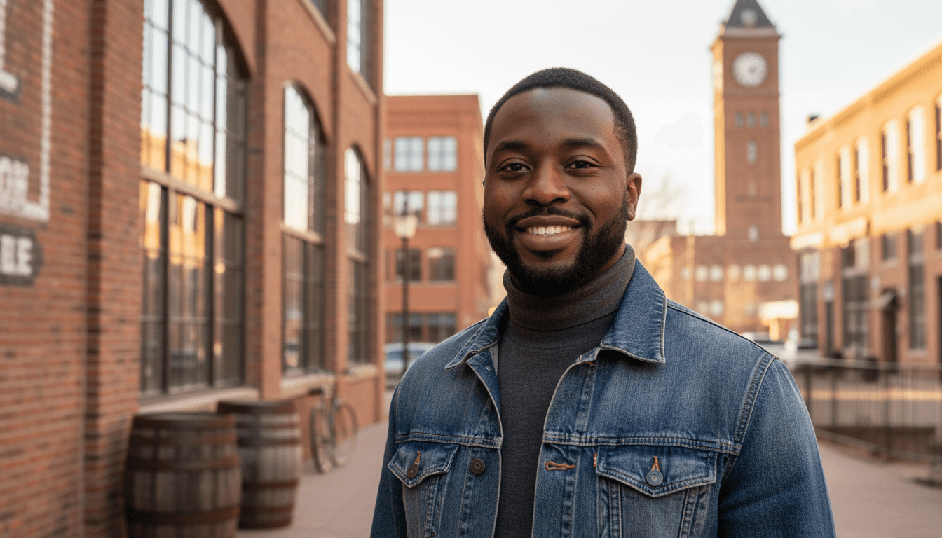 business headshot example showcasing LoDo neighborhood style in Denver