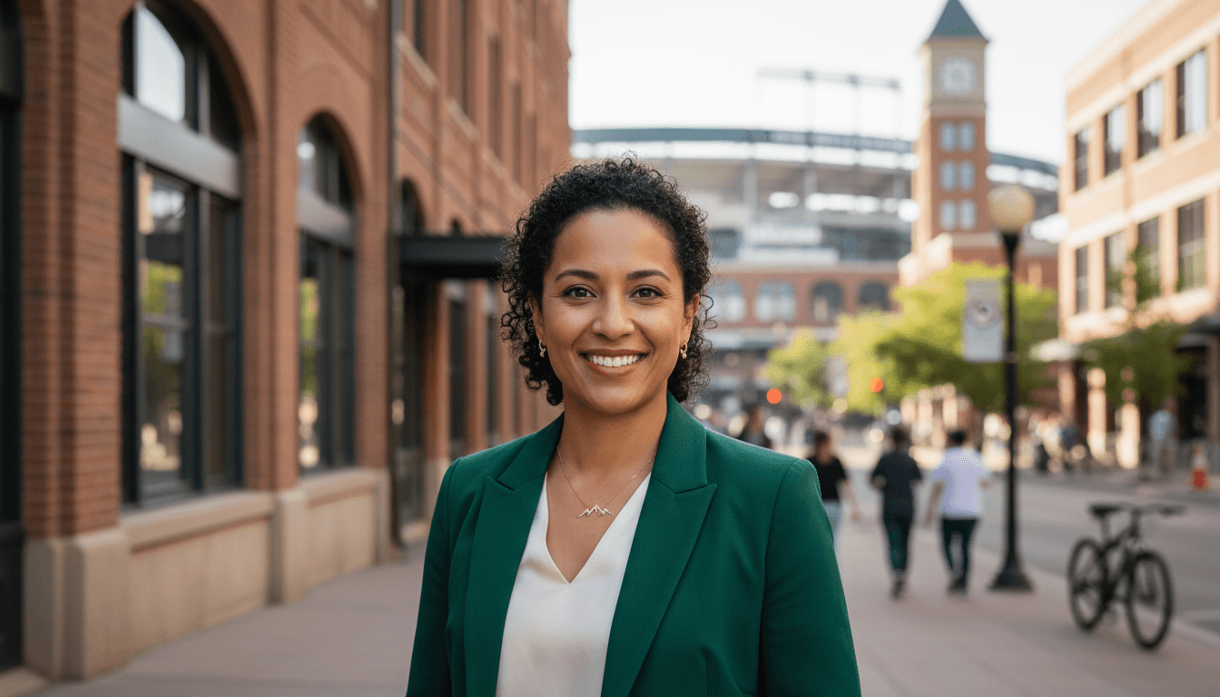 corporate portrait example showcasing LoDo neighborhood style in Denver