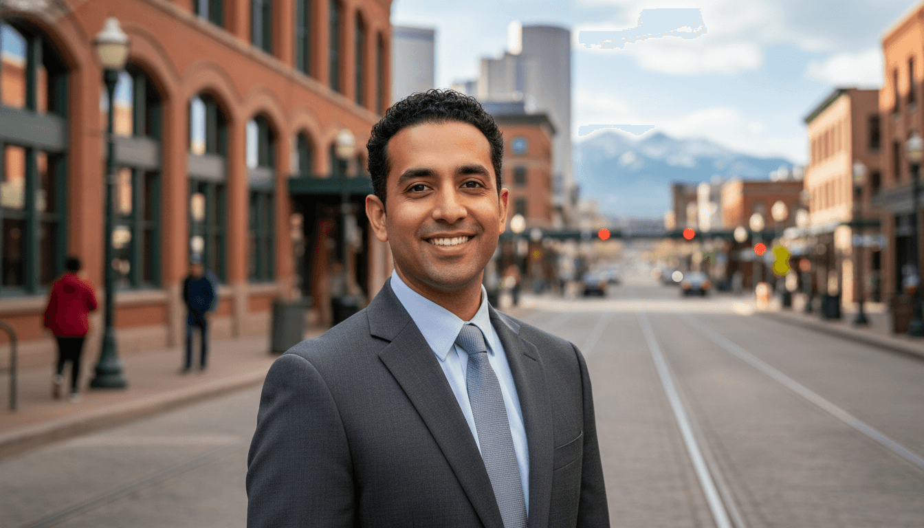 executive headshot example showcasing LoDo neighborhood style in Denver