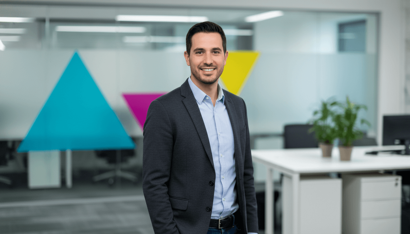 Professional LinkedIn headshot with a clean background