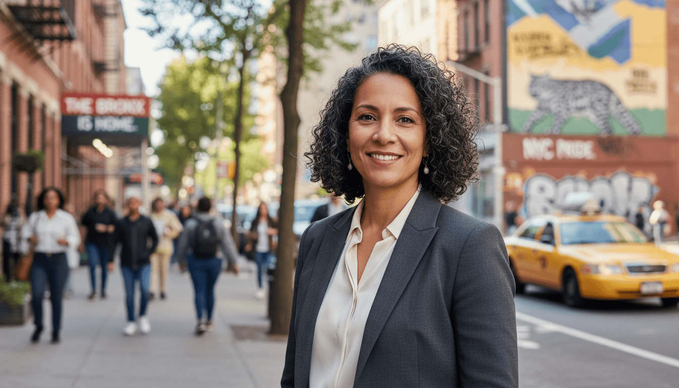 Professional headshot example showcasing Bronx neighborhood style in New York