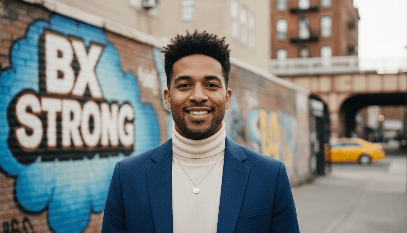 business headshot example showcasing Bronx neighborhood style in New York
